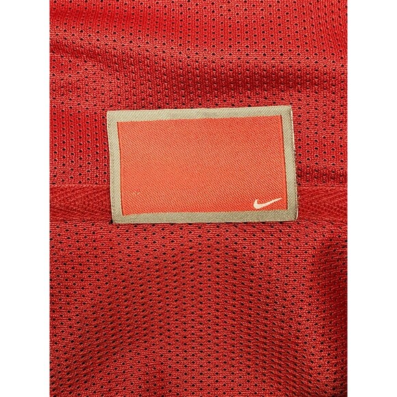 VTG Nike Team Boston Red Sox Windbreaker Jacket Men's XL 1/2 Zip Pullover Vented - Picture 4 of 10